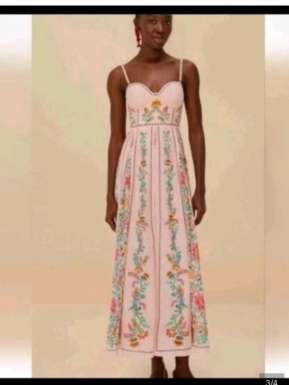 FARM Rio Delicate Forest Maxidress - Picture 3 of 5